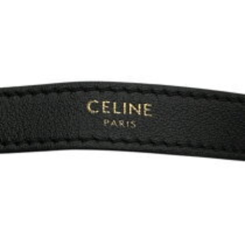Celine Eloise Black Leather Shoulder Bag - Picture 7 of 10